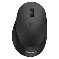 Philips SPK7507 Mouse wireless - Regolabile fino a 3200 dpi, 2,4 GHz