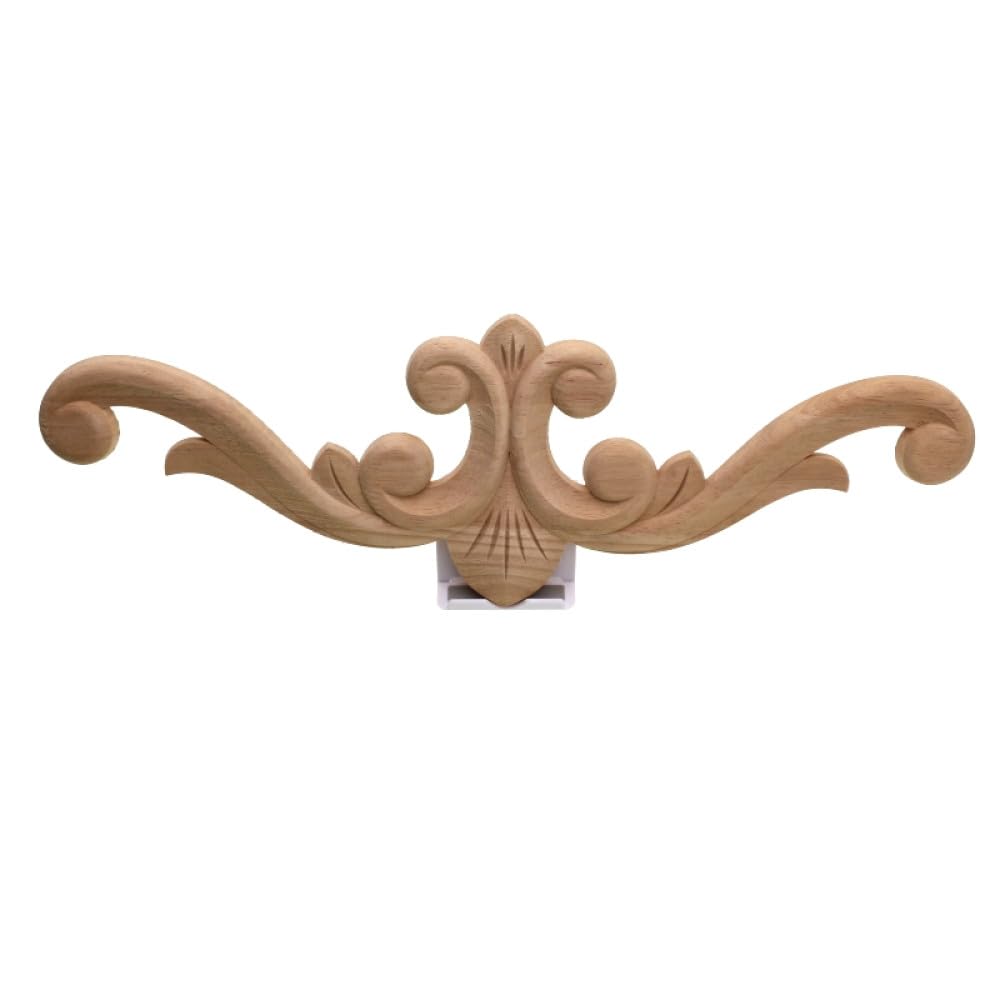 Décoration d'angle vintage en bois LVTFCO pour armoire et cabinet rétro
