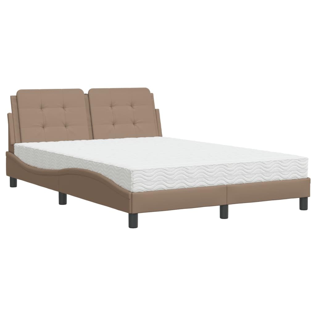 Similpelle Antimacchia Matrimoniale Cappuccino 140x190