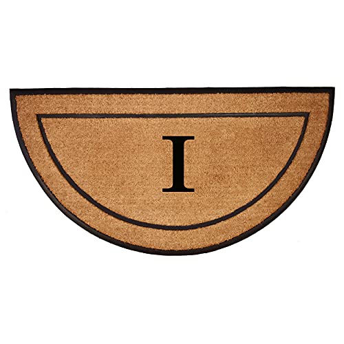 Home & More Calloway Mills The General Half-Circle Monogram Doormat, Letter (I, 36 X 72) by Calloway Mills - Used condition - US$121.81