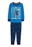 C&A Kinder Jungen Pyjamas Pyjama Relaxed Fit Motivprint|Bedruckt Jurassic World blau 110
