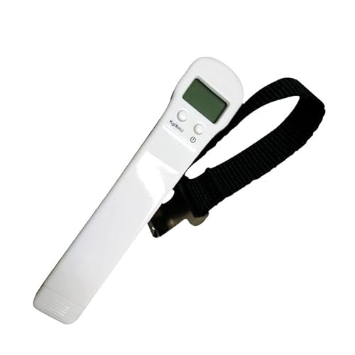 Handheld Electronic Fishing Scale, Portable Multi-Function Luggage for Home Use(White)