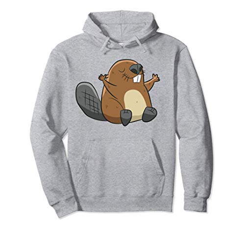 Rodent Beaver Funny Beaver Costume Cool Beaver Pullover Hoodie