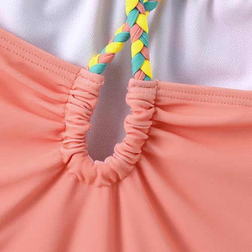 Image of Disney Stitch Marvel Frozen Elsa Girls Swimsuits UPF 50+ One Piece Bathing Suits Sport Summer Swimwear for Kids Size 3-13Y