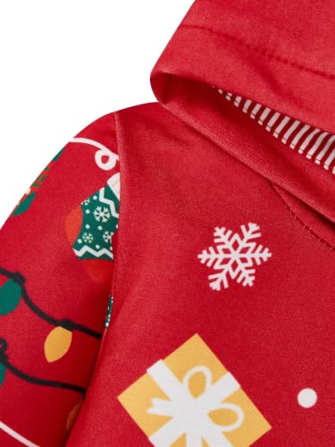 Image of Akyzic Baby Boys Dinosaurs Hoodie Boys Shark Pullover with Pocket Kids Truck Warm Sweatshirt Sweater