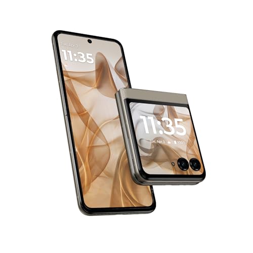 Motorola razr | 2024 | Unlocked | Made for US 8/256GB | 50MP Camera | Beach Sand - Image 2