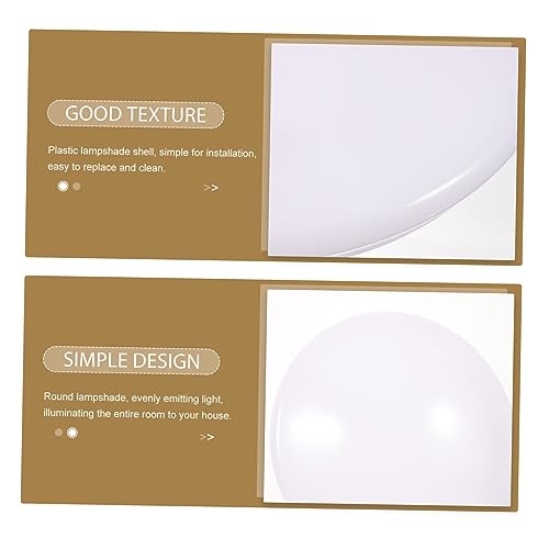 Image of Decorative Ceiling Light Shade for Ceiling Fixture Stylish Lampshade Filter for Led Lighting Ideal Replacement for Classroom and Home Use Universal Fit