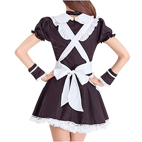 Vestido de cosplay elegante con diseño de cruz para mujer sofisticada 4