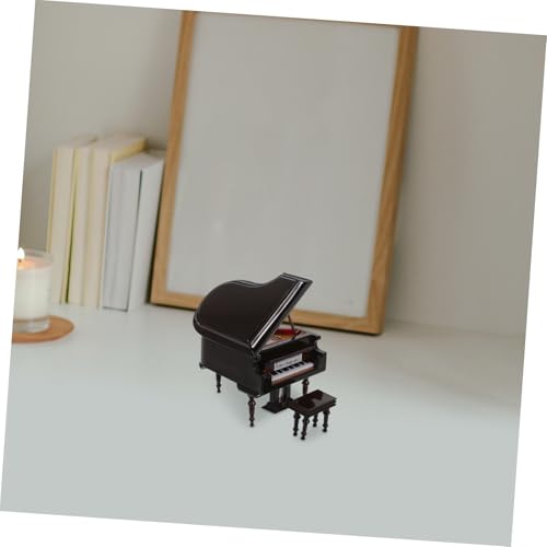 Modèle mini piano miniature décoratif compact pour collectionneurs