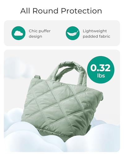Image of BAGSMART Crossbody Bags for Women, Lightweight Purses for Women, Quilted Puffer Tote Handbags for Daily Use,Shop,Travel