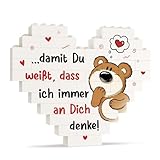 Encoink® Ich Liebe Dich Geschenke für Frauen Männer, Partner Geschenke für Fernbeziehung – Puzzle Dekoration, Süßes Hochzeitstag Geschenk Mann Frau, Jahrestag Geschenk für Ihn Sie, Paar Geschenke