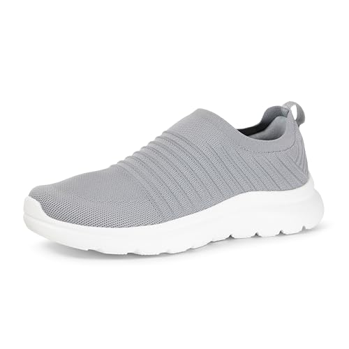 Amazon Essentials Mens Slip-On Walking Shoes Grey 13