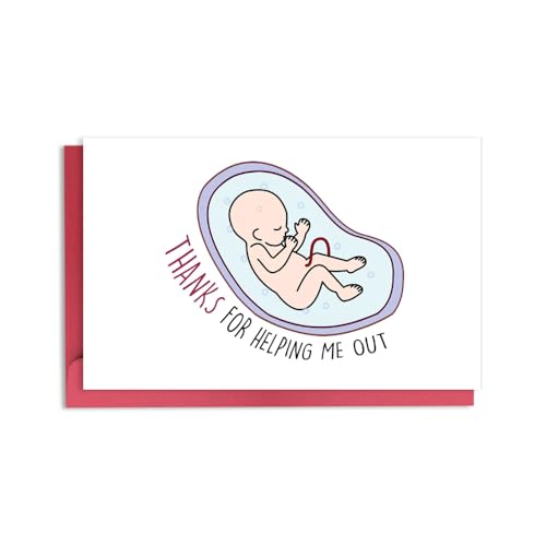 Sudaporn 助産師への感謝カード OB Doctor Nurse Thank Youギフト 産婦人助産師 Doula OBGYN 産科医 分娩医へのギフト ありがとう 助けてくれてありがとう カード 面白いグリーティングカード
