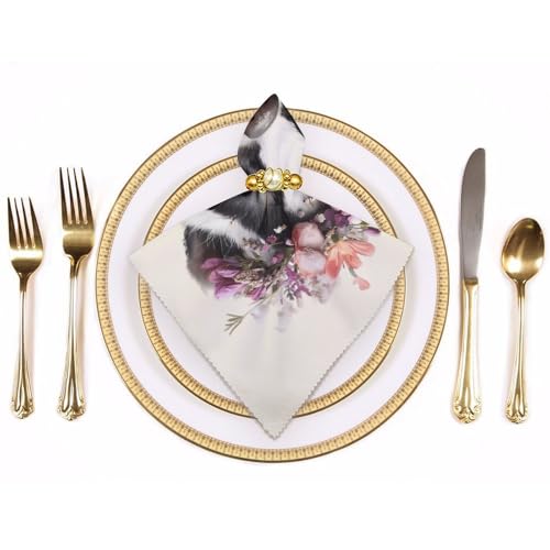 Servilleta de mesa de Skunk original, el detalle ideal para bodas temáticas y celebraciones 4