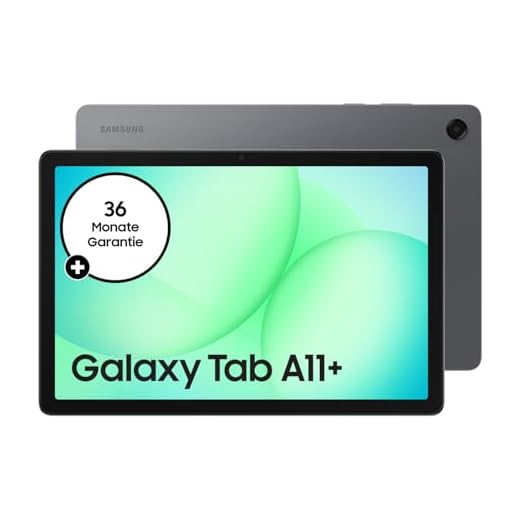 Samsung Galaxy Tab A11+, AI Tablet, 11 Zoll Display, 90 Hz Bildwiederholrate, 128 GB Speicher, 6 GB RAM, Android, Dolby Atmos Quad-Lautsprecher, Gray, 3 Jahre Herstellergarantie