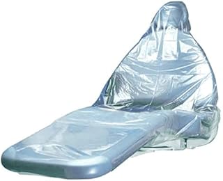 BRITEDENT Dental Full Chair Cover, Disposable Clear Plastic Sleeve Protector, 29