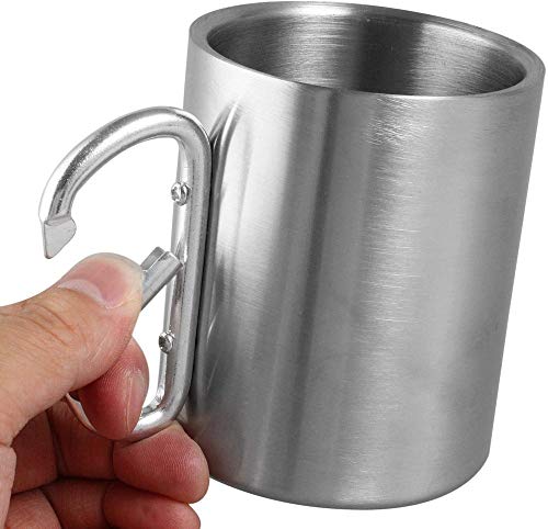 Hinleise - Tazza in acciaio da 330 ml, con