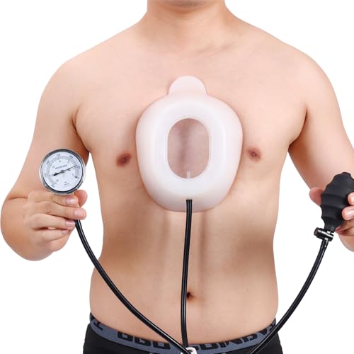 Kaneyvok Pectus Excavatum Orthosis Brace, Sternal Depression Support, Thoracic Depression Brace, Sunken Sternum Brace for Adults and Child Physical Correction of Pectus Excavatum (S)