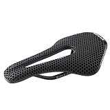 EVOSID 3D Printed Bike Saddle 150mm Light/Soft/Breathable/Waterproof Unisex Cushion Seat for City MT