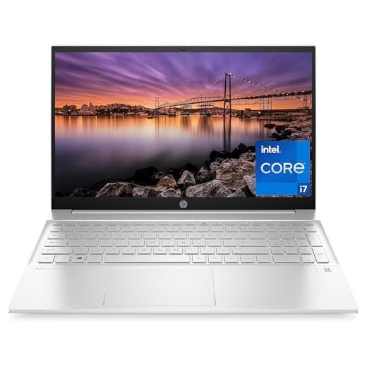HP Pavilion 15 Laptop, 12th Generation Intel Core i7-1255U Processor, 16 GB RAM, 512 GB SSD, 15.6" Full HD Display, Windows 11 Pro, Fingerprint Reader, Wi-Fi & Bluetooth, HD Webcam (15-eg2025nr 2022)
