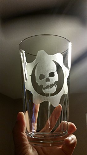 Gears Of War Pint Glass Beer Cup