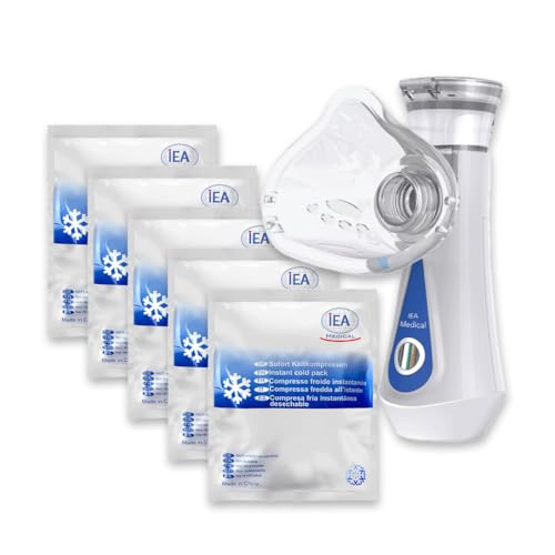IEA Medical Set: 5x Kältekompressen & Inhalator
