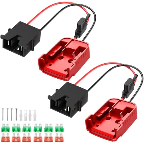 Kit de mise à niveau avec porte-fusible 40A pour alimentation sur batterie 18V