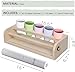 EHERDM Tabletop Paper Roll Dispenser Kids Art Easel with Five Pencil Holder Cups and Paper Rolls (15