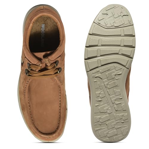 Image of Woodland Men's Leather Sneaker