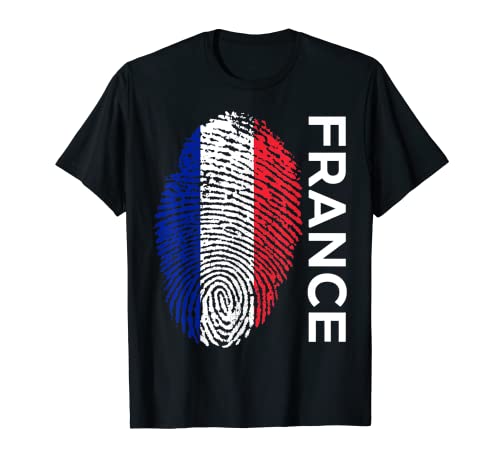 Vêtements de supporter du drapeau de la France T-Shirt
