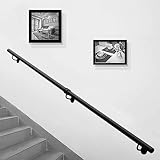 Polyvalent dans les applications, il peut servir de poignée de porte, de rampe de grenier, de barre d'appui ou de porte-vêtements, adapté pour les villas, les appartements, les bureaux, les hôpitaux et les dortoirs.