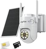 LongPlus 4G LTE Cellular Solar Security Camera, No WiFi AOV ...