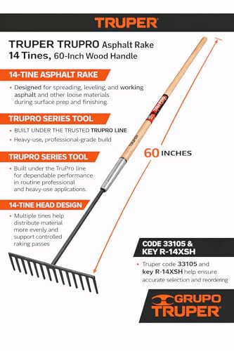 Rastrillos para asfalto Truper 5 Imagen adicional