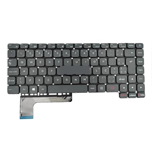 Clavier brésilien de remplacement pour PC portable Motion K3881 et Red C41TE - 3