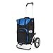 Andersen Chariot de Courses Royal avec Sacoche Wismar Noire, Volume 45L, Poche Isotherme et Cadre Aluminium