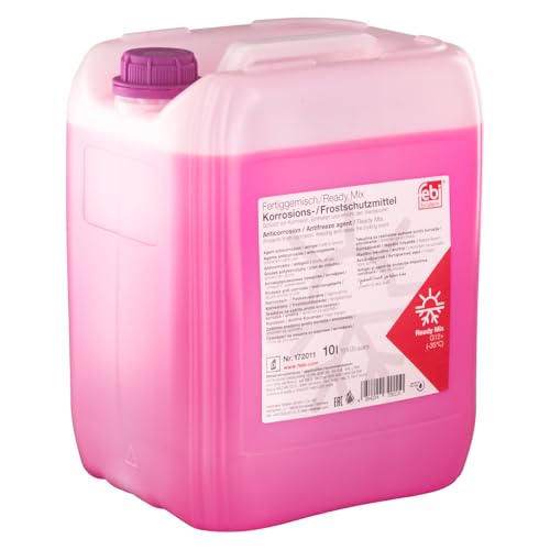 febi bilstein 172011 Corrosión/anticongelante G12+ (-35°C mezclado listo), 10 l