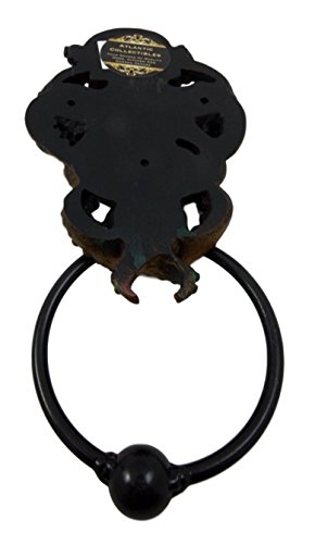 Atlantic Ebros Gift Bermuda Triangle Ocean Monster Octopus Kraken Warrior Decorative Resin Door Knocker Figurine Decor Knockers Cephalopod Deep Sea Nautical Sculpture #TOP3