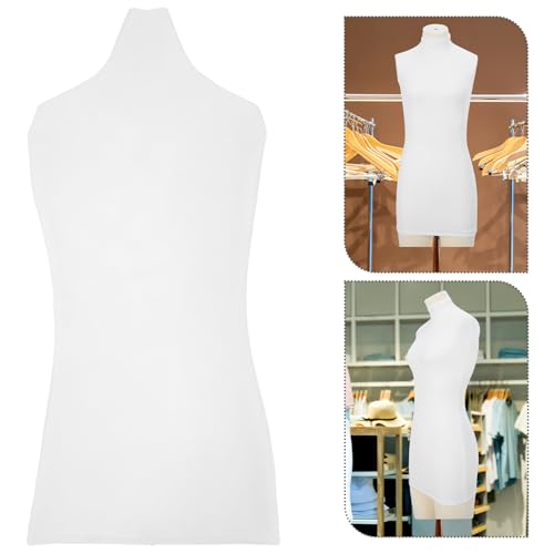 HIAKDOFT Elastischer Boutique-schaufensterpuppen Bezug aus Weichem Stoff Staubdichter Waschbarer Baumwollstoff Flexible rutschfeste Hülle für Damen-Dummy im Modegeschäft Platzsparend und