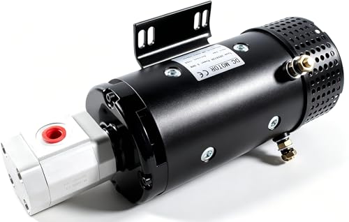 Image of 24 VDC Hydraulic Pump and Motor Assembly 161936 161937 Compatible with Skyjack Electric Scissor Lift SJIII3220 SJIII3226 SJIII4620 SJIII4626 SJIII4632