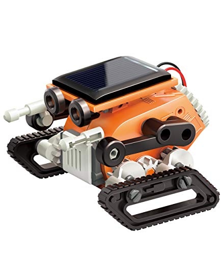 thames amp kosmos solarbots 8-in-1 solar robot stem experiment kit  build 8 cool solar-powered robots in minutes  no batteries required  learn about solar energy amp technology  solar panel included