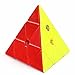 Coogam Qiyi X-Man Bell Magnetic Pyramid Stickerless Speed Cube Pyramid Puzzle Toy