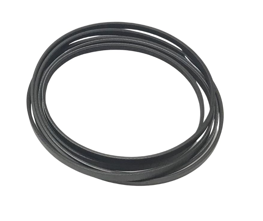 Dryer Drum Belt Compatible with Whirlpool Model Numbers LTG5243DQC, LTG5243DT2, LTG5243DT3, LTG5243DT4, LTG5243DT5