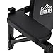 Imagen de HOMCOM Barra de Musculación para Pared con Brazos Ajustables para hacer Dominadas Flexiones y Crossfit en Casa 70x53-63x48 cm Negro