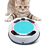 Interactive Cat Toy Kitten Toys, Cat Toys for Indoor Cats, Simulate Hunting Mice Toy, Automatic Cat...