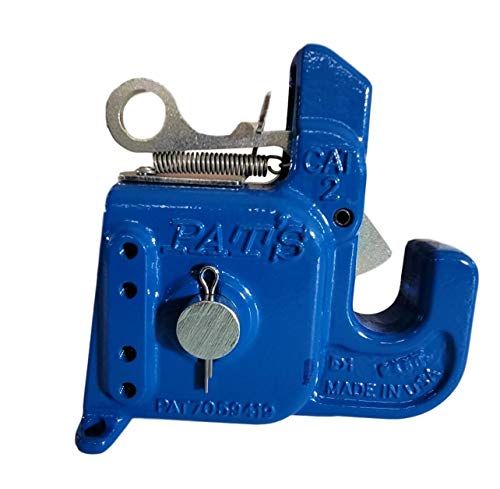 Pat's Easy Change with Stabilizer Bar - Best Quick Hitch System On The Market – Flexible, Durable and Affordable (CAT #2 Blue)