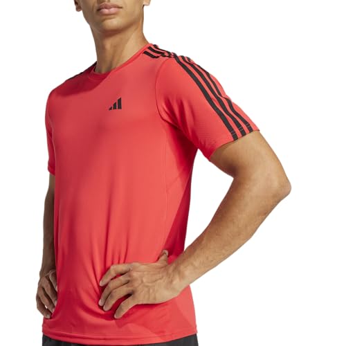 adidas Men's Train Essentials 3-Stripes T-Shirt4