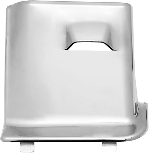 Cubierta de acceso de compartimento de fusible de plástico cromado. Se adapta a varios ajustes Kenworth T680, T880