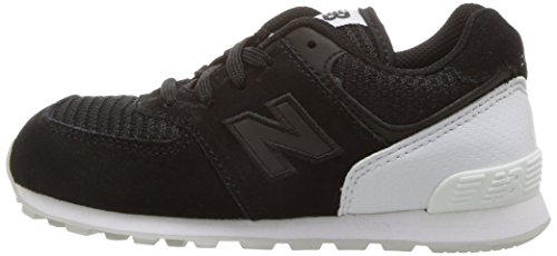 New Balance 574, Sneaker Unisex-Bambini, Nero