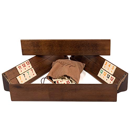 Helena Wood Art Juego de Rummy de Madera miniatura 2
