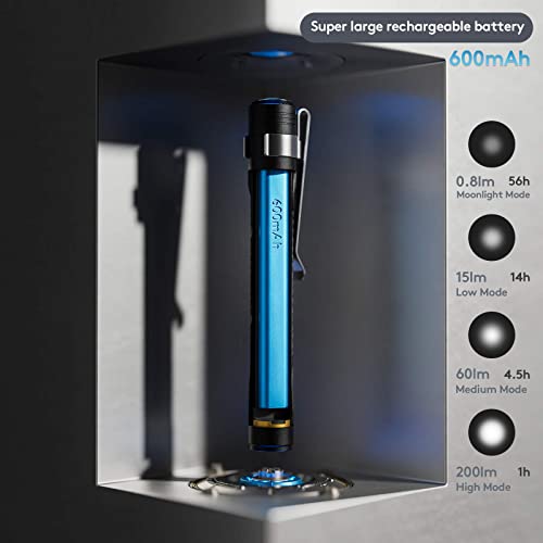 Lampe torche rechargeable USB-C RovyVon Aurora A33 verte - 4